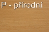 P Přírodní 