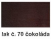 lak čokoláda 70