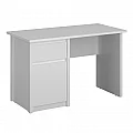PC stůl 1D1S/120, bílá, ERODIN