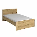 Postel, 120x200, dub artisan, AIRON