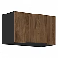 Horní skříňka, ořech okapi/černá, MENZO 60 GU-36 1F