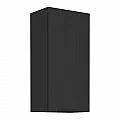Horní skříňka, černá, SIBER 45 G-90 1F