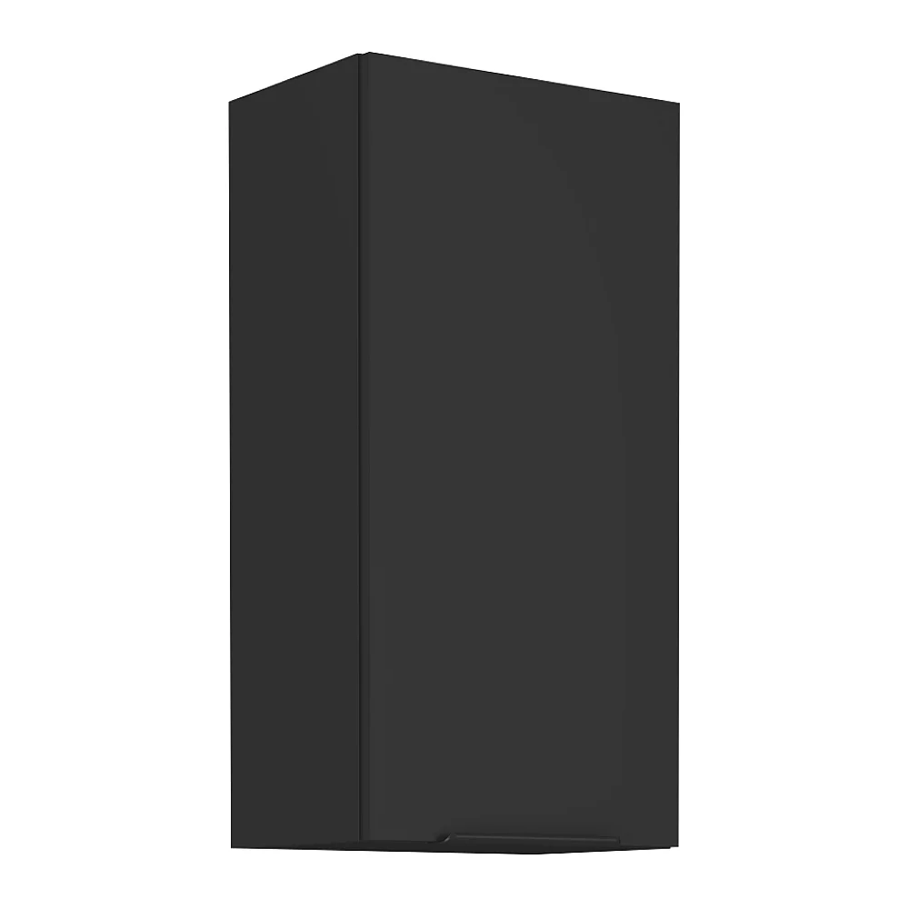 Horní skříňka, černá, SIBER 45 G-90 1F