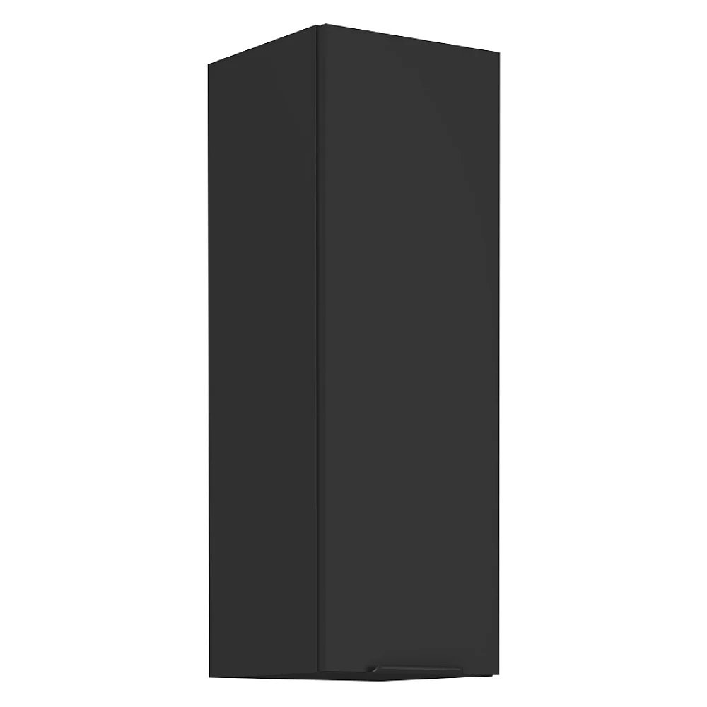 Horní skříňka, černá, SIBER 30 G-90 1F