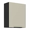 Horní skříňka, cashmere/černá, ARAKA 60 G-72 1F