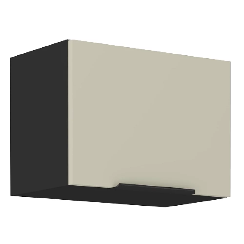 Horní skříňka, cashmere/černá, ARAKA 50 GU-36 1F