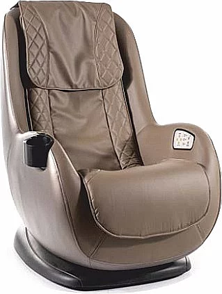 Křeslo BUGI relaxační ekokůže béžová 224/ hnědé záda