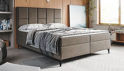 Postel VENICE 180 cm vč. roštu, ÚP a matrace Element 5