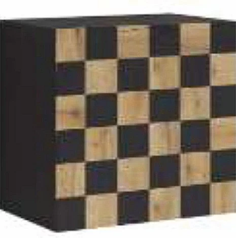 Závěsná skříňka SQUARE DANCE 24AQJZ03 dub / wenge