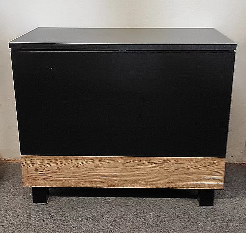 Skříňka SQUARE DANCE TV 24AZJZ38 dub / wenge