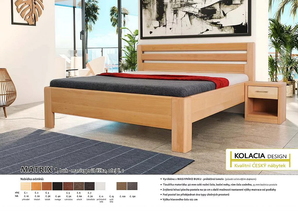 Postel MATRIX 1,2,3 jednolůžko