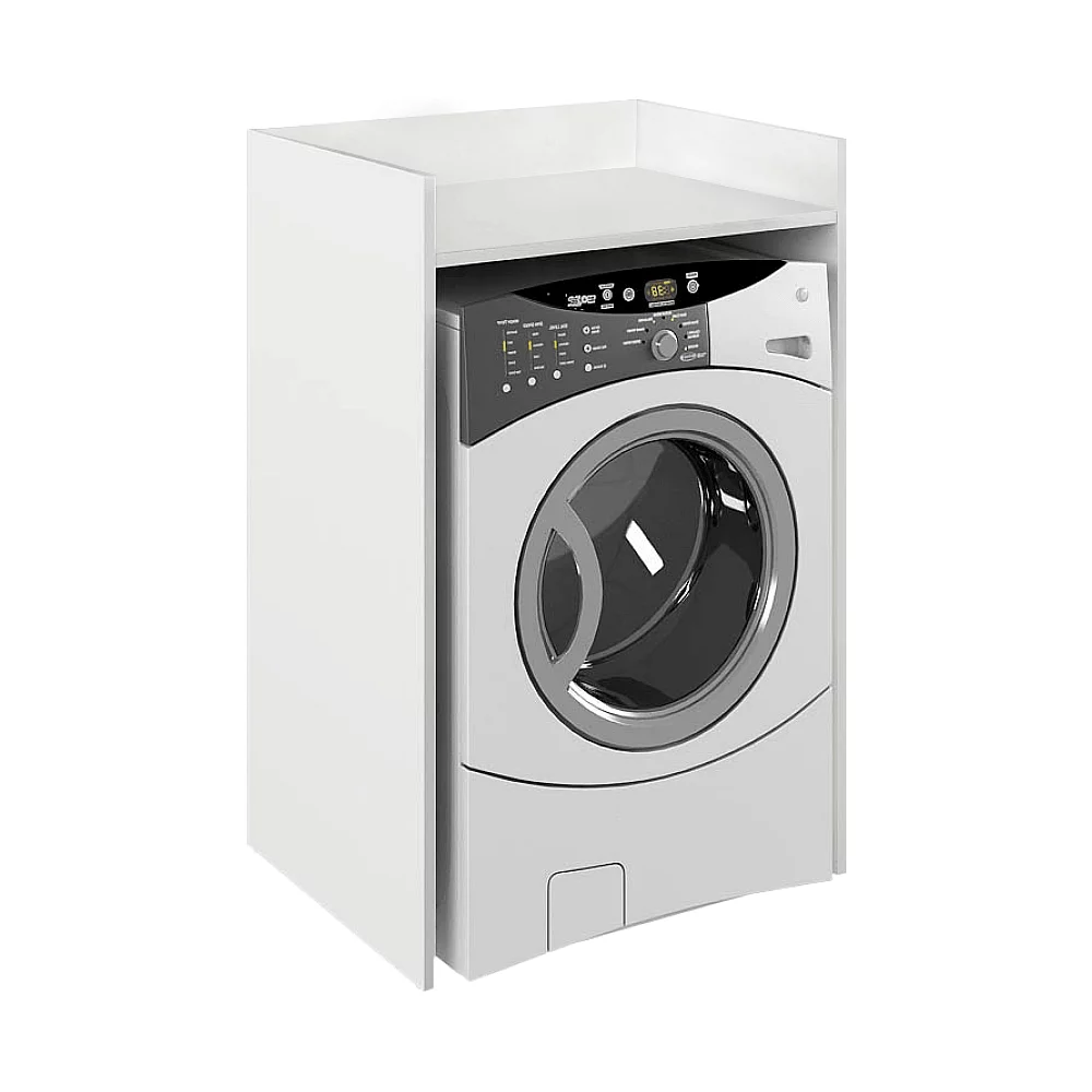 Skříňka na pračku, bílá, VOJTO