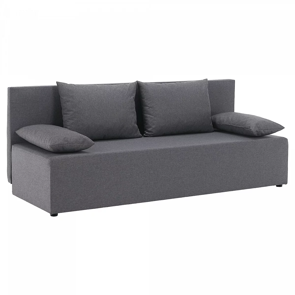 Rozkládací pohovka, světle šedá, EUGI