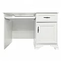 PC stůl, alpská bílá, KENTAK BIU1D1S