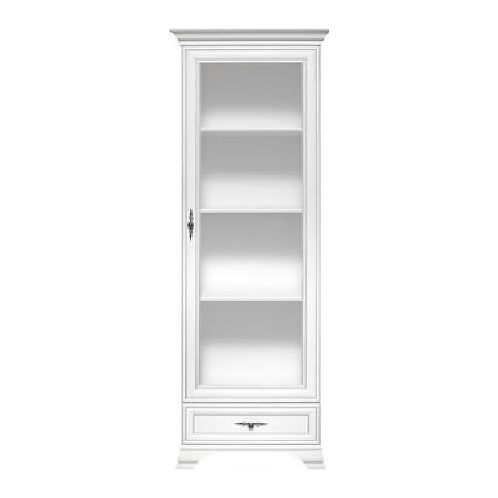 Vitrína, alpská bílá, KENTAK REG1W1S