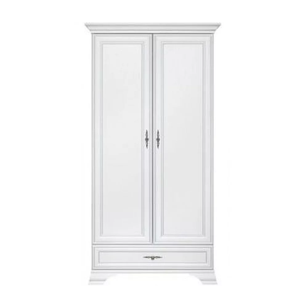 Skříň, alpská bílá, KENTAK SZF2D1S