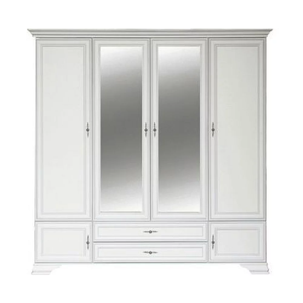 Skříň, alpská bílá, KENTAK SZF6D2S