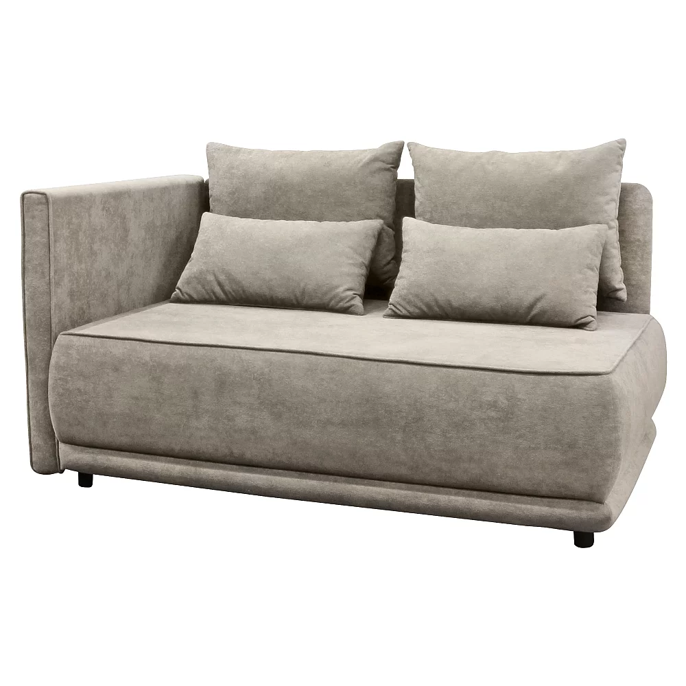 Rozkládací pohovka, béžovošedá Taupe, levá, LIAMI