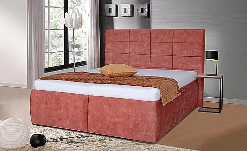 Postel ELIN 2 180cm, s roštem a s úložným prostorem + plynové vzpěry PW 23