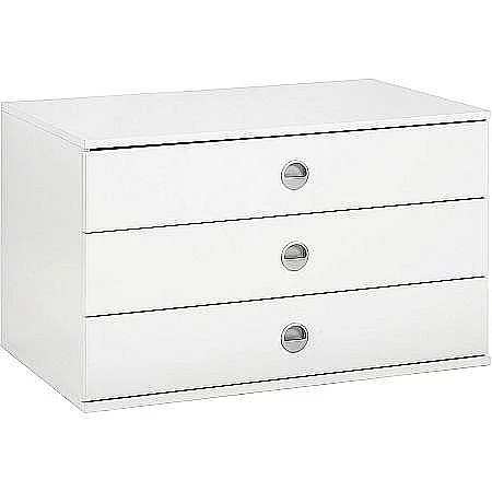 Komoda MELBOURNE 3zás. bílý