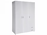 Skříň BASE 3D2Z šatní, 120cm bílá