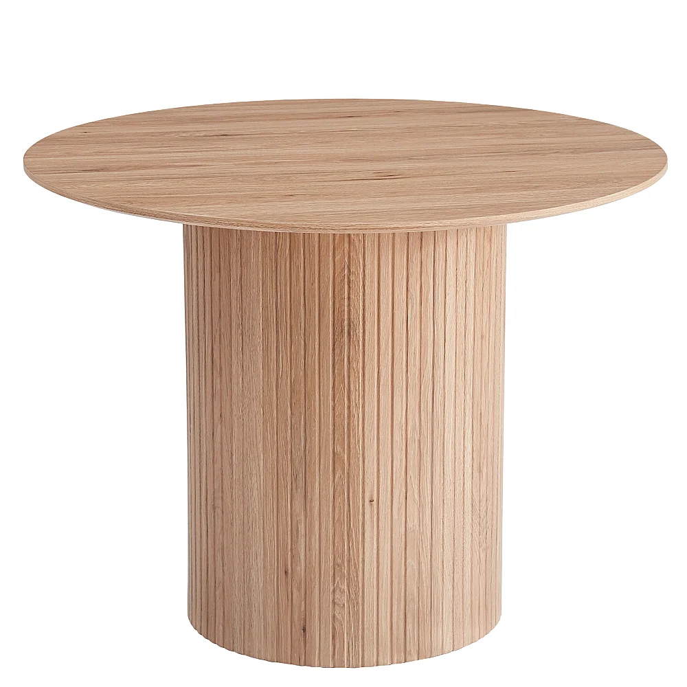 Jídelní stůl, dub, průměr 100 cm, PAOLO