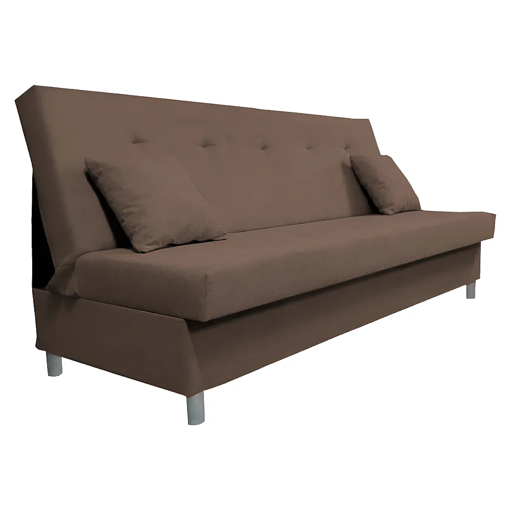 Rozkládací pohovka, hnědá, ALADA