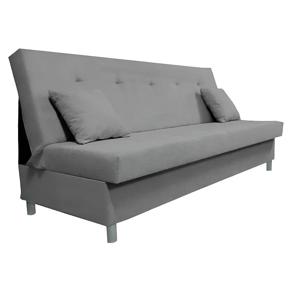 Rozkládací pohovka, šedá, ALADA