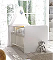 Postýlka BIBO  bílá