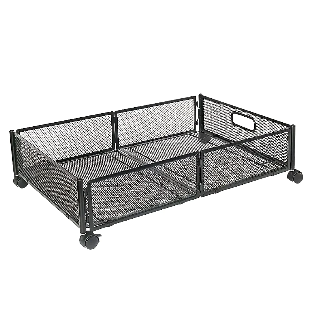 Organizér pod postel s kolečky, černá, TOMKO TYP 1