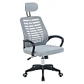 Kancelářské křeslo, šedá/černá, EDRED