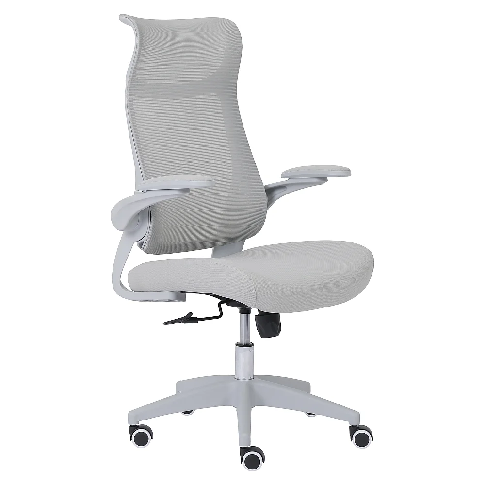 Kancelářské křeslo, šedá, SETON