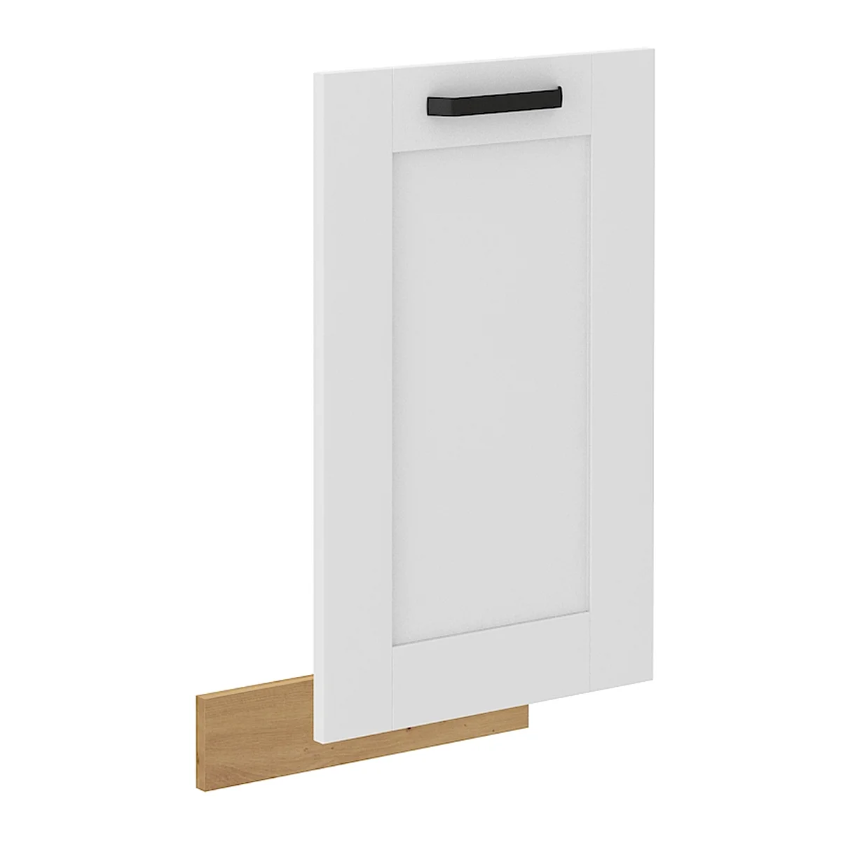 Dvířka na myčku nádobí, bílá/dub artisan, LULA ZM 713x446