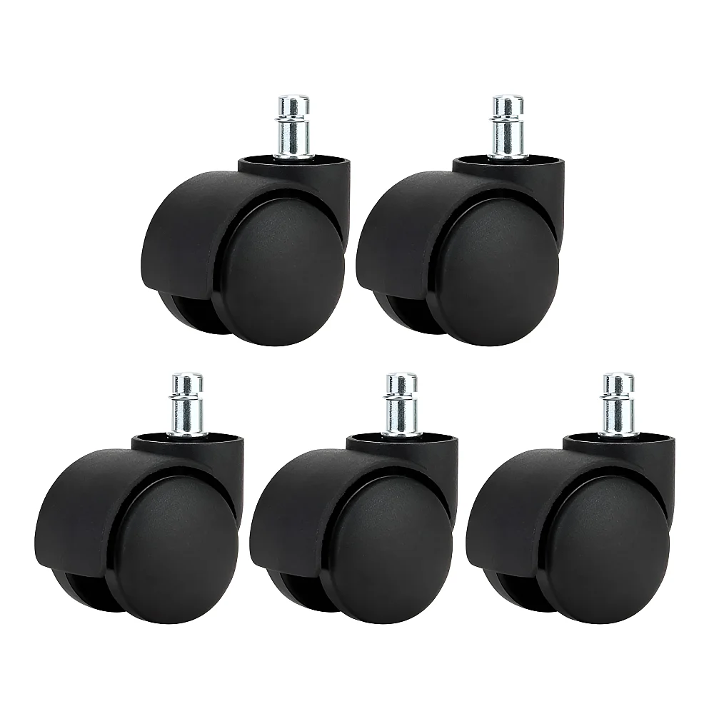 Kolečko, set 5 ks, černá, KOLEČKO TYP 1