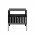 Noční stolek NOVA S54 černá