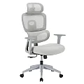 Kancelářské křeslo, světle šedá/šedá, ERMEN