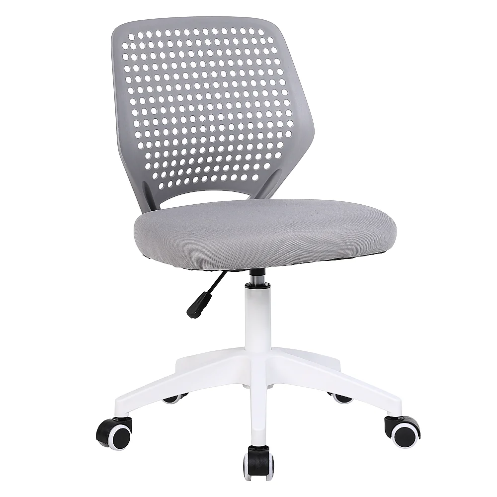 Otočná židle, šedá/bílá, SATOZ