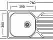 Dřez Compact 760