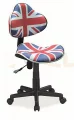Křeslo otočné SI-428 / vlajka