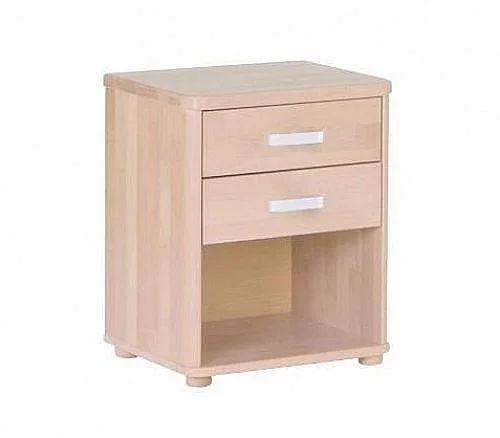 059B Noční stolek Robin NS 2 zásuvky - buk 
