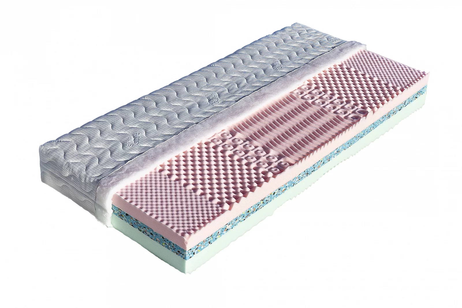 LIMA - sedmi zónová sendvičová matrace s dvojí tuhosti