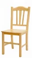 SILVANA - klasická jídelní židle velmi robustní konstrukce - masiv