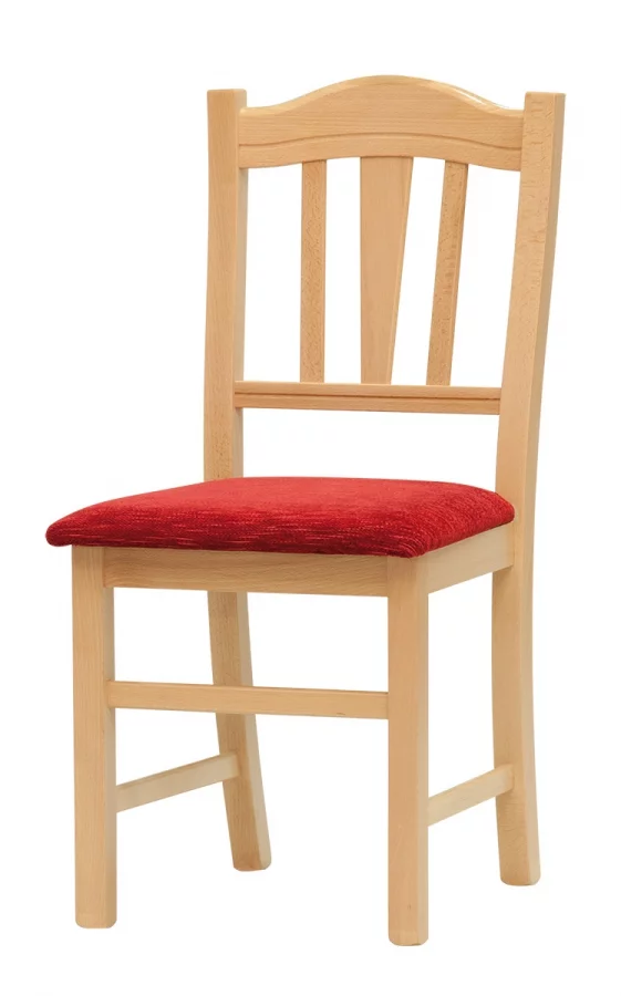 SILVANA - klasická jídelní židle velmi robustní konstrukce - zakázkově čalouněná