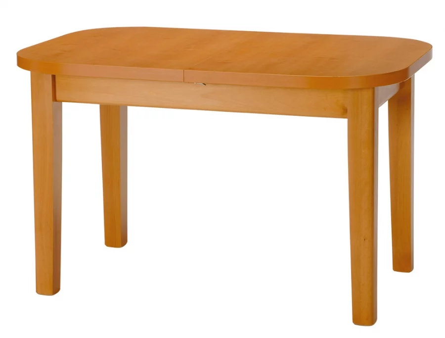 MINI FORTE - oválný rozkládací nebo pevný jídelní stůl - skladem olše a buk