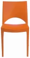 PARIS - jednoduchá stohovatelná plastová židle