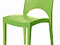 PARIS - jednoduchá stohovatelná plastová židle