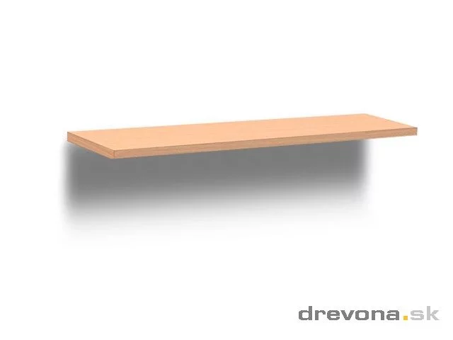 REA ATLANTA 2PV - velká police s podpěrkami do věšákové části