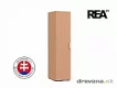 REA VENEZIA - elegantní šatní skříň s policemi