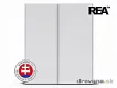 REA HOUSTON - moderní šatní skříň s posuvnými dveřmi