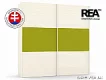 REA HOUSTON - moderní šatní skříň s posuvnými dveřmi